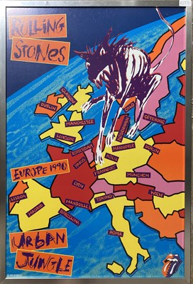 Lot 459 - ROLLING STONES 1980/1990s POSTERS.