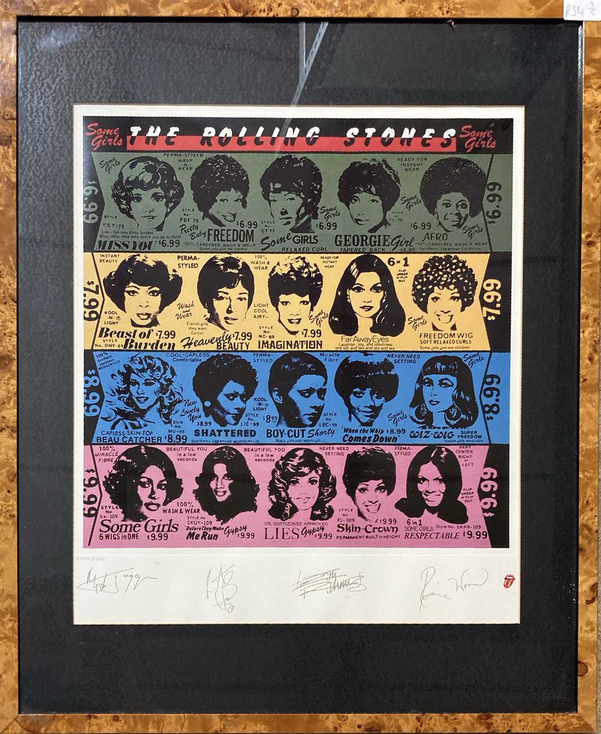 Lot 460 - ROLLING STONES LIMITED EDITION POSTERS.