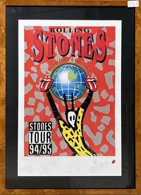 Lot 460 - ROLLING STONES LIMITED EDITION POSTERS.