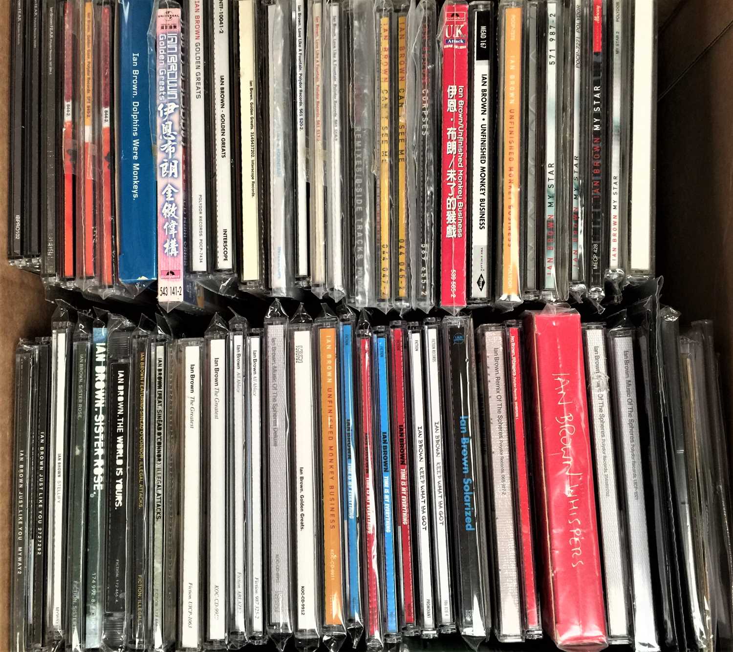 Lot 325 - IAN BROWN & RELATED - CD COLLECTION