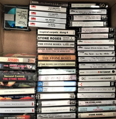 Lot 327 - THE STONE ROSES & RELATED - CASSETTE/MINI DISC COLLECTION