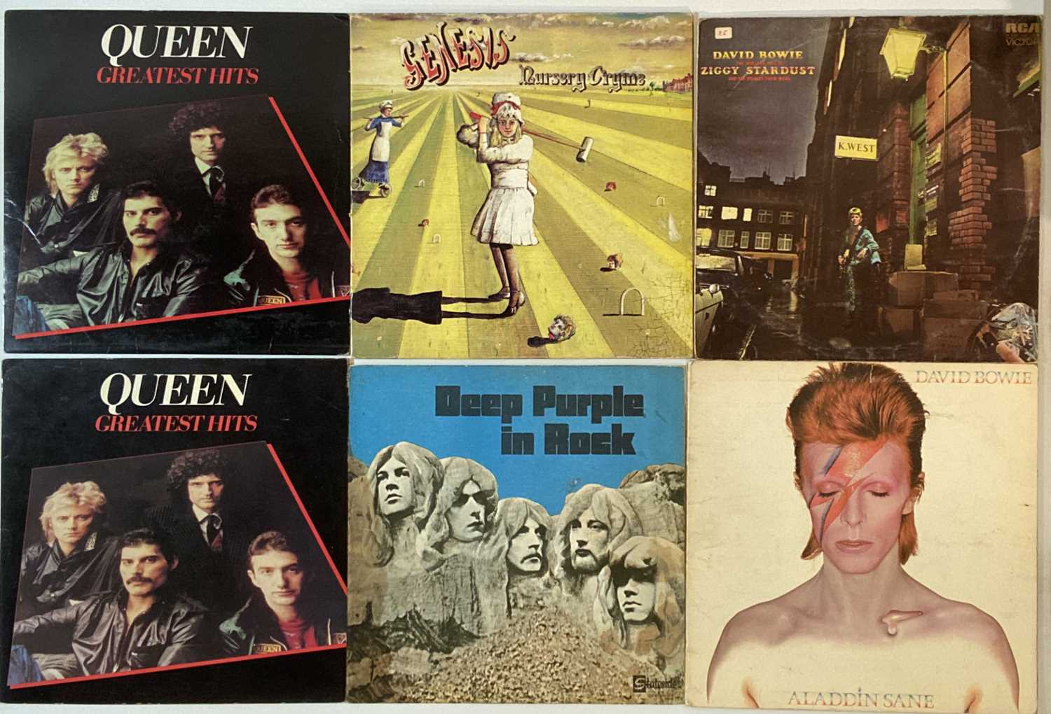 Lot 1191 - CLASSIC ROCK AND POP - LPS AND 7".
