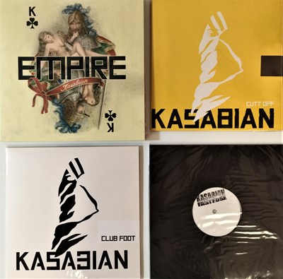 Lot 500 - KASABIAN - 10" COLLECTION (SINGLES PLUS ALBUM)