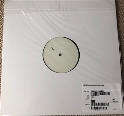 Lot 3 - HAPPY PLACE LP (UMG WHITE LABEL TEST PRESSING) WITH PERSONAL MESSAGE FROM FEARNE COTTON