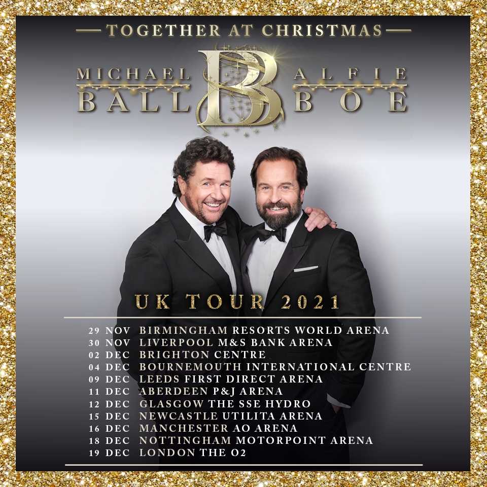 Lot 11 - MICHAEL BALL & ALFIE BOE – CONCERT TICKETS WITH MEET AND GREET