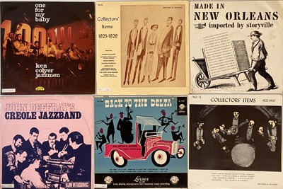 Lot 193 - JAZZ LP COLLECTION (RAGTIME/ NEW ORLEANS/ DIXIELAND)