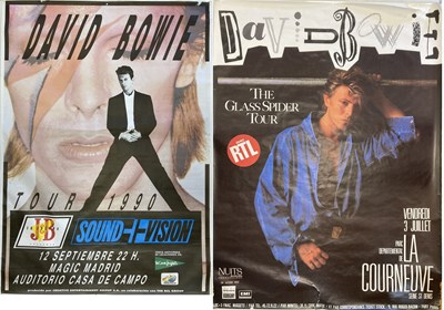 Lot 577 - DAVID BOWIE POSTERS