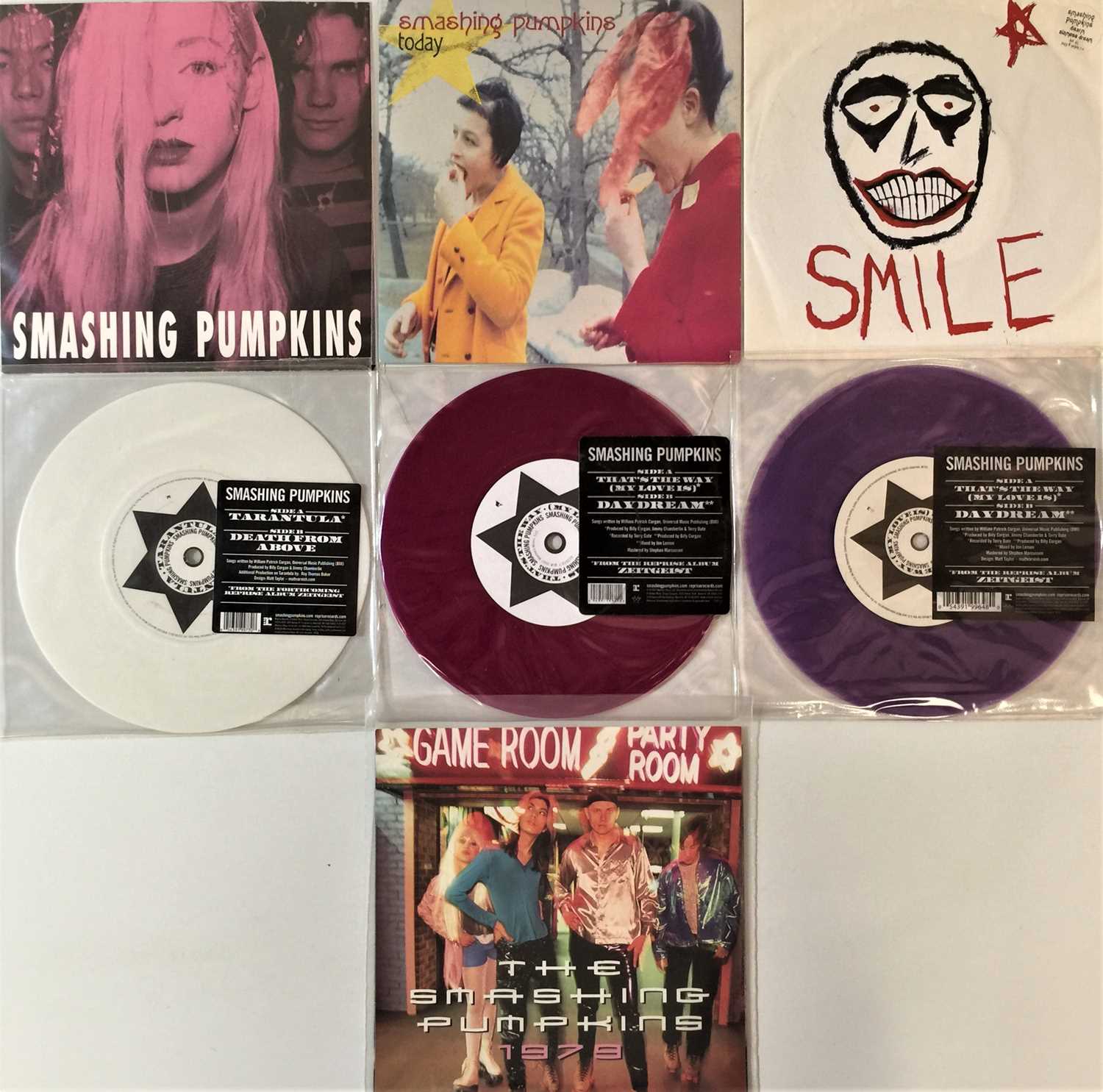 Lot 504 - THE SMASHING PUMPKINS - 7" COLLECTION