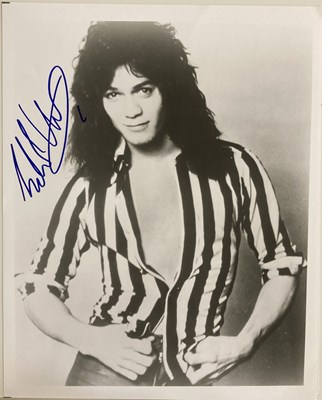 Lot 294 - EDDIE VAN HALEN SIGNED PHOTO