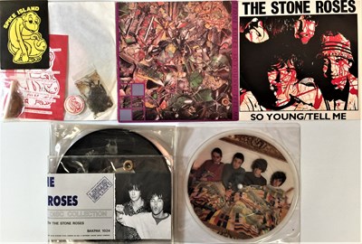 Lot 332 - THE STONE ROSES - 7" COLLECTION (PRIVATE/FAN RELEASES)