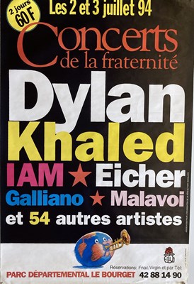 Lot 287 - BOB DYLAN POSTERS.