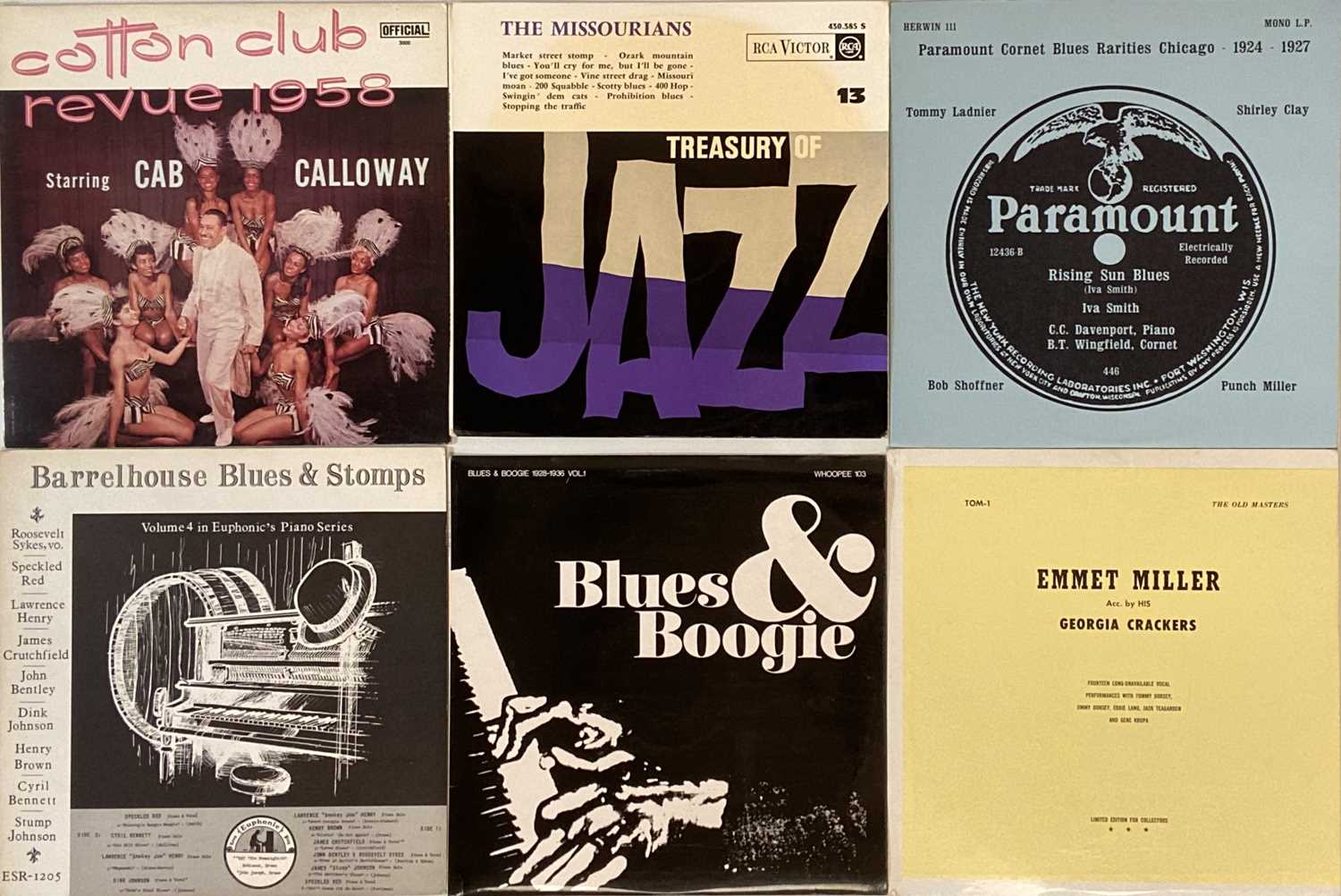 Lot 206 - TRAD/ SWING/ DIXIELAND - JAZZ LPs