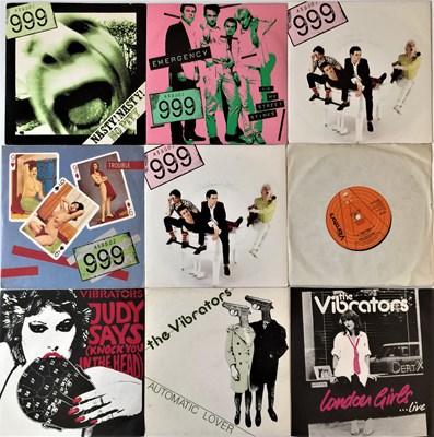 Lot 511 - 999/ THE VIBRATORS - 7" RARITIES