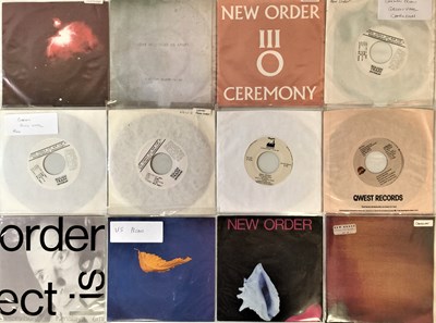 Lot 340 - NEW ORDER/JOY DIVISION - 7" COLLECTION (EU/US INCLUDING PROMOS)