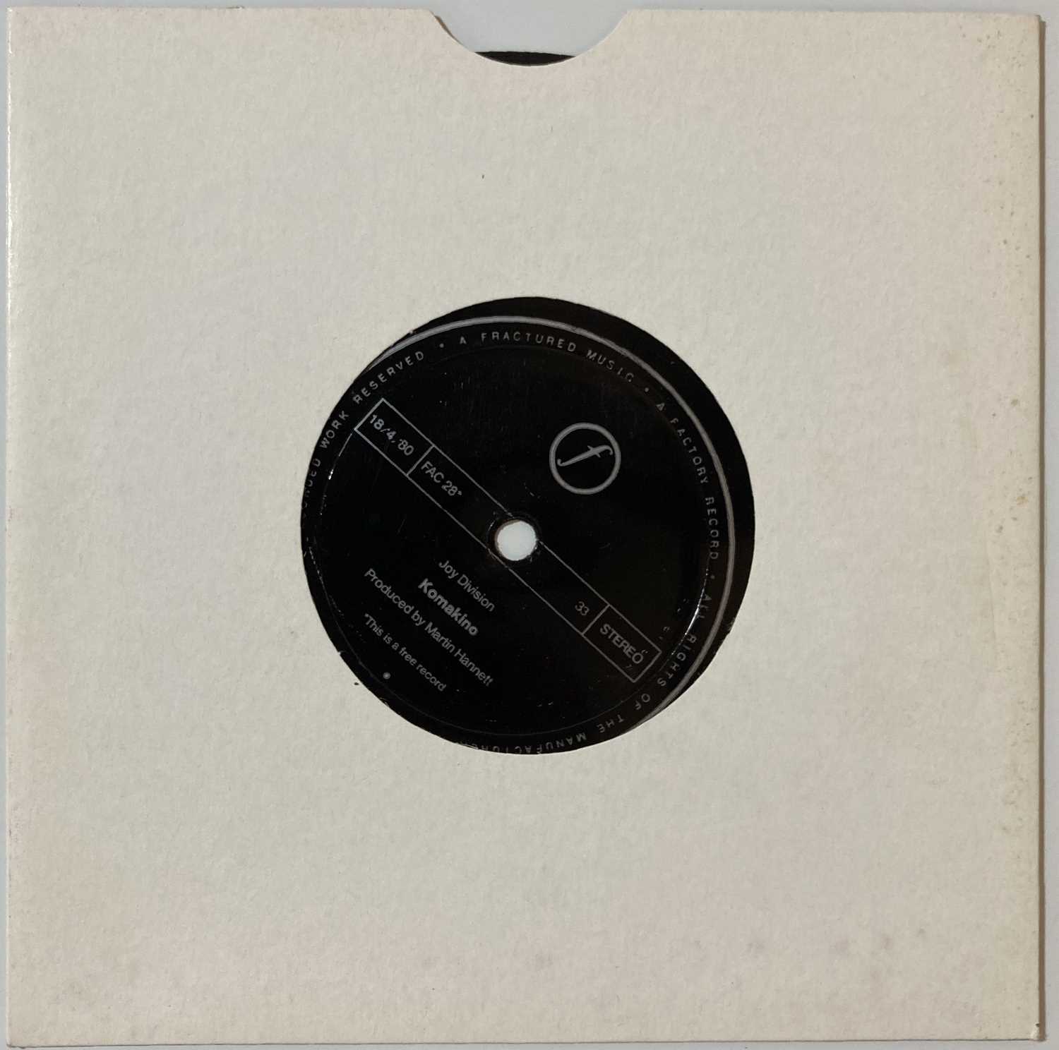 Lot 356 JOY DIVISION/NEW ORDER UK 7