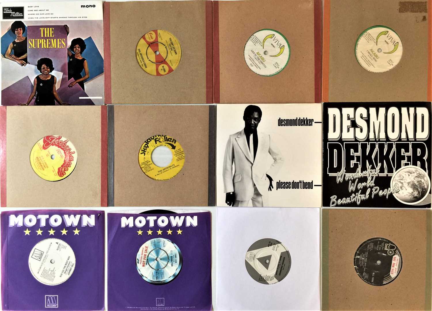 Lot 117 - MOTOWN/NORTHERN/REGGAE - 7"