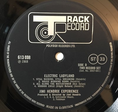 Lot 172 - JIMI HENDRIX - ELECTRIC LADYLAND LP (ORIGINAL UK PRESSING - TRACK 6013007/8)