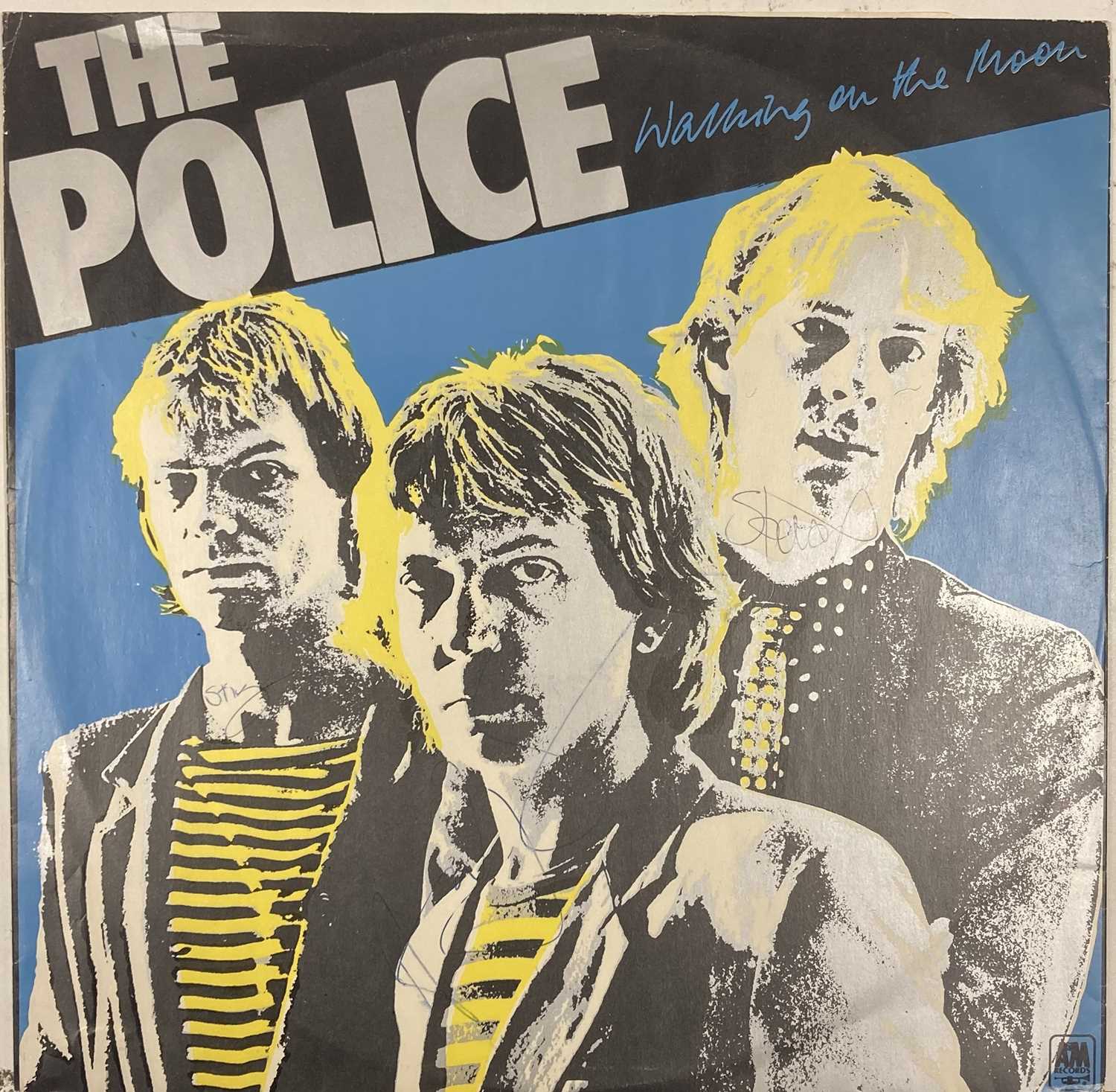 Lot 251 - THE POLICE SIGNED 12"