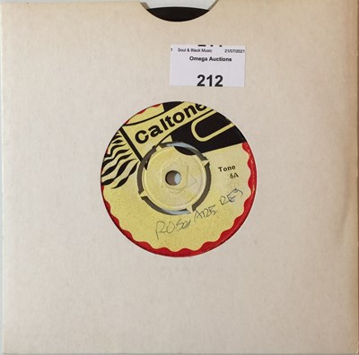 Lot 212 - CLAUDETTE THOMAS/ YVONNE HARRISON - ROSES ARE RED/ NEAR TO YOU 7" (TONE116)