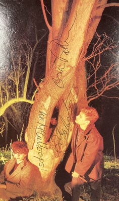 Lot 254 - ECHO AND THE BUNNYMEN SIGNED SLEEVE