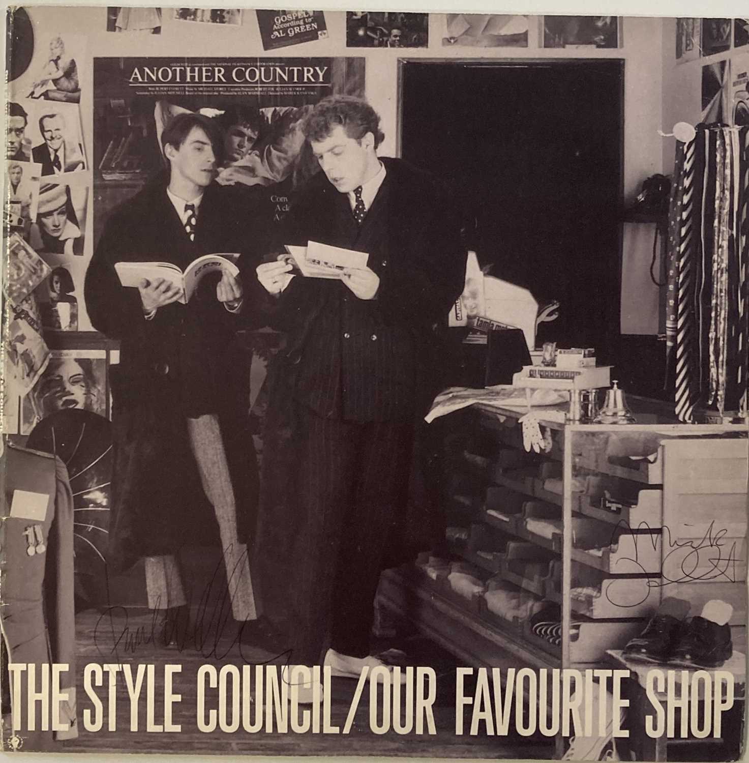 Lot 257 - STYLE COUNCIL SIGNED SLEEVE