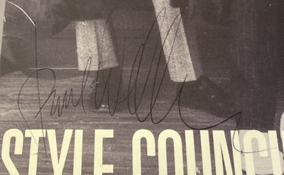 Lot 257 - STYLE COUNCIL SIGNED SLEEVE