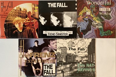 Lot 373 - THE FALL - BEGGARS BANQUET STUDIO LPs