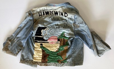 Lot 163 - SIGNED HAWKWIND JACKET.