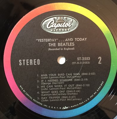 Lot 97 - THE BEATLES - YESTERDAY AND TODAY - 2ND STATE STEREO BUTCHER COPY - SUPERB CONDITION (ST 2553)
