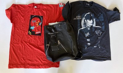 Lot 244 - MUSIC CLOTHING - JANET JACKSON / THE JETS ETC.