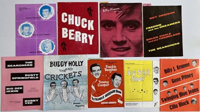 Lot 133 - 1960S CONCERT / TOUR PROGRAMMES INC BUDDY HOLLY / DUSTY SPRINGFIELD.