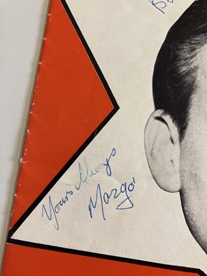 Lot 171 - 1960S STARS AUTOGRAPHED PROGRAMMES - BILLY J KRAMER / DUSTY SPRINGFIELD.