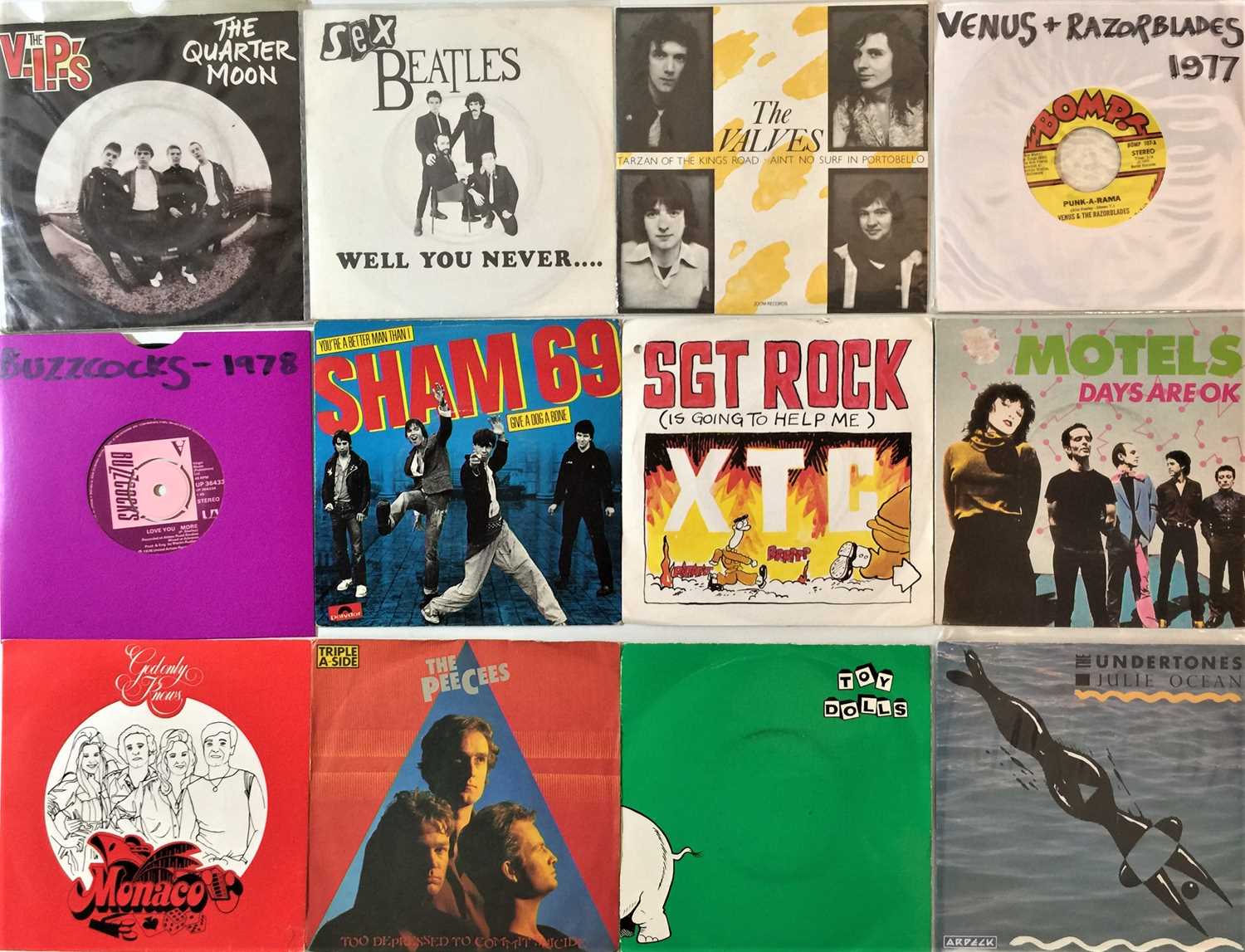 Lot 546 - PUNK & NEW WAVE - 7" COLLECTION