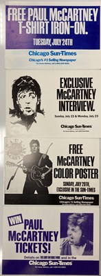 Lot 205 - PAUL MCCARTNEY POSTERS