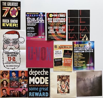 Lot 135 - CONCERT MEMORABILIA - POSTERS AND PROGRAMMES.