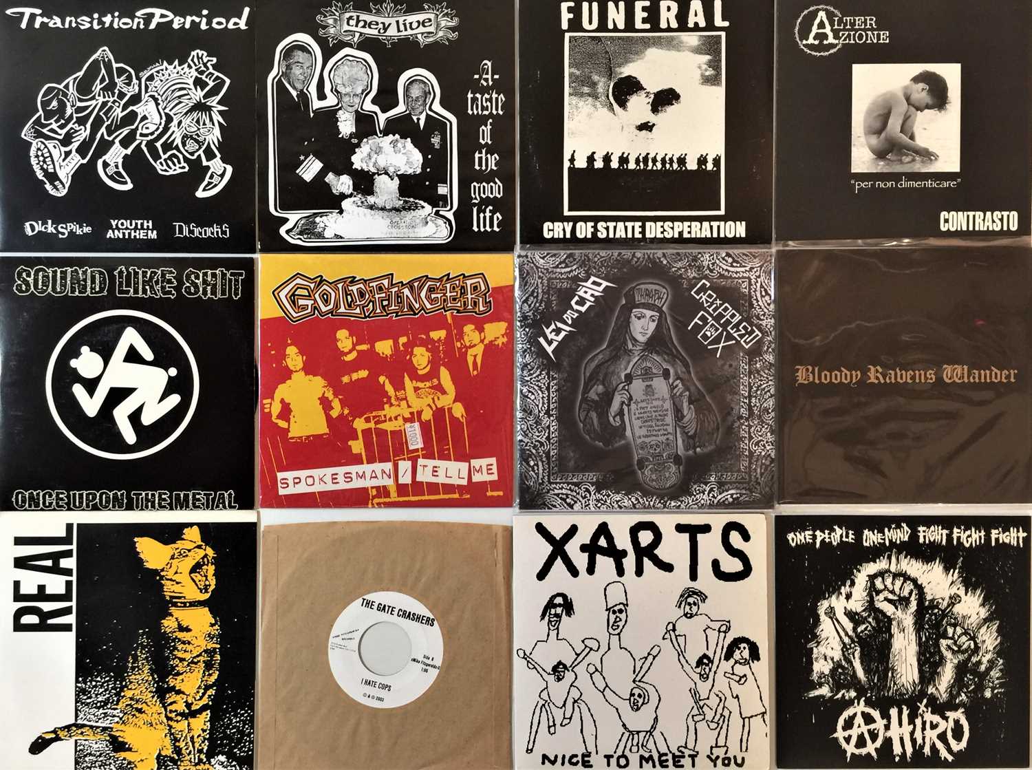 Lot 565 - PUNK/ HARDCORE - 7" SINGLES