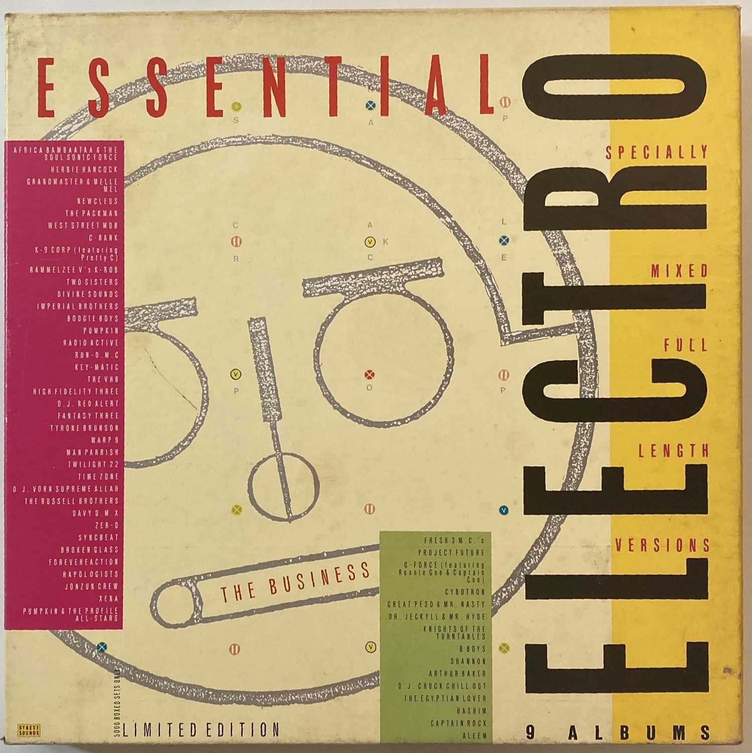Lot 232 - VARIOUS - ESSENTIAL ELECTRO: THE BUSINESS 8LP BOX-SET (HBOX1)
