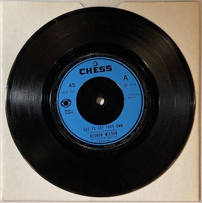 Lot 229 - REUBEN WILSON - GOT TO GET YOUR OWN 7" (ORIGINAL UK COPY - CHESS 6078 700)