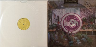 Lot 575 - LUSH - LOVELIFE CLEAR VINYL LP + TEST PRESSING (CAD 6004)