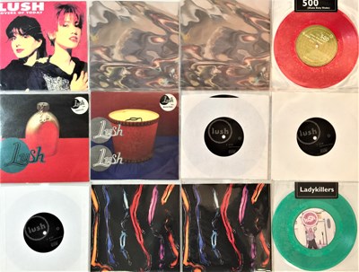 Lot 580 - LUSH AND RELATED - 7" COLLECTION