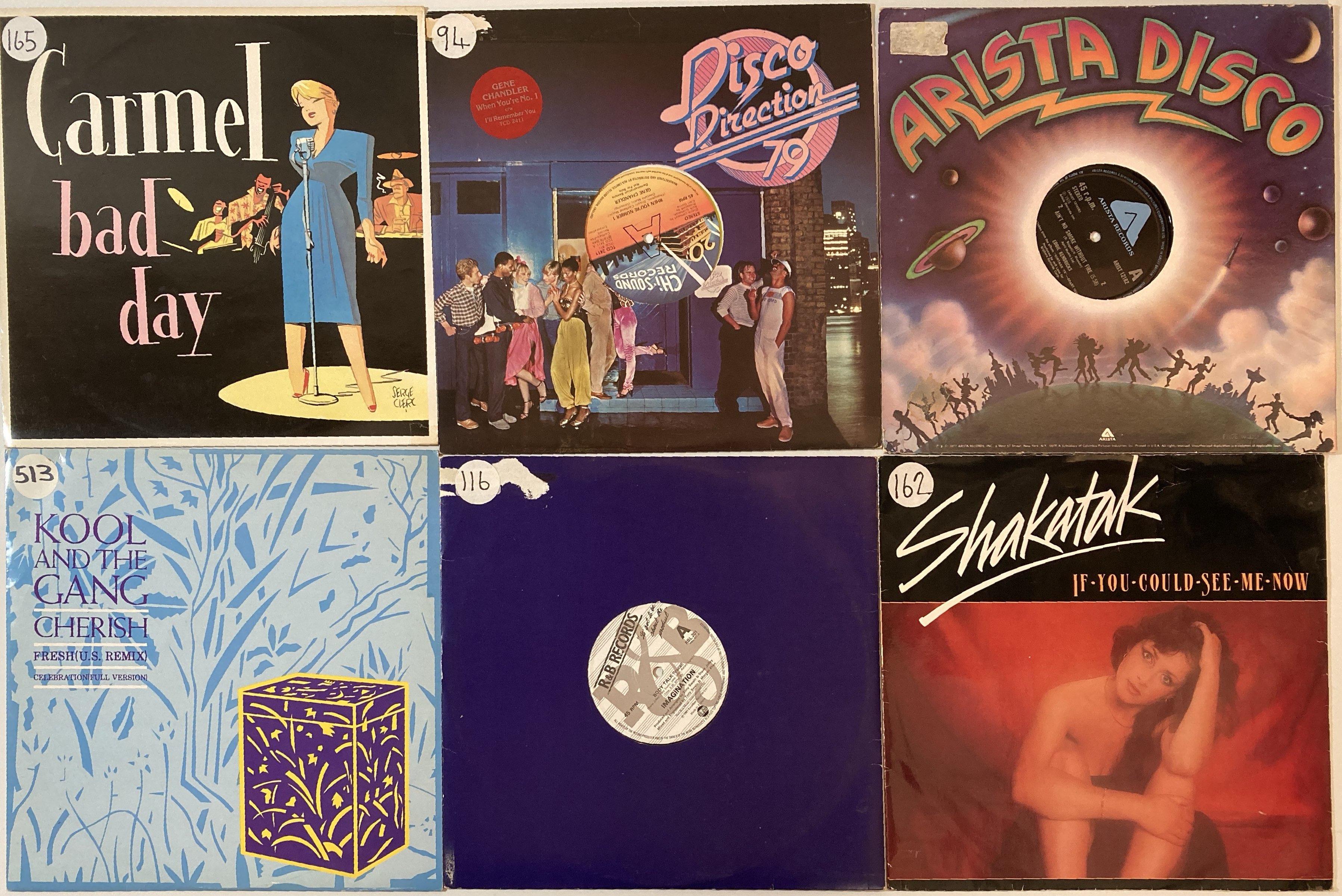 Lot 244 - SOUL/ FUNK/ DISCO - 12" SINGLES