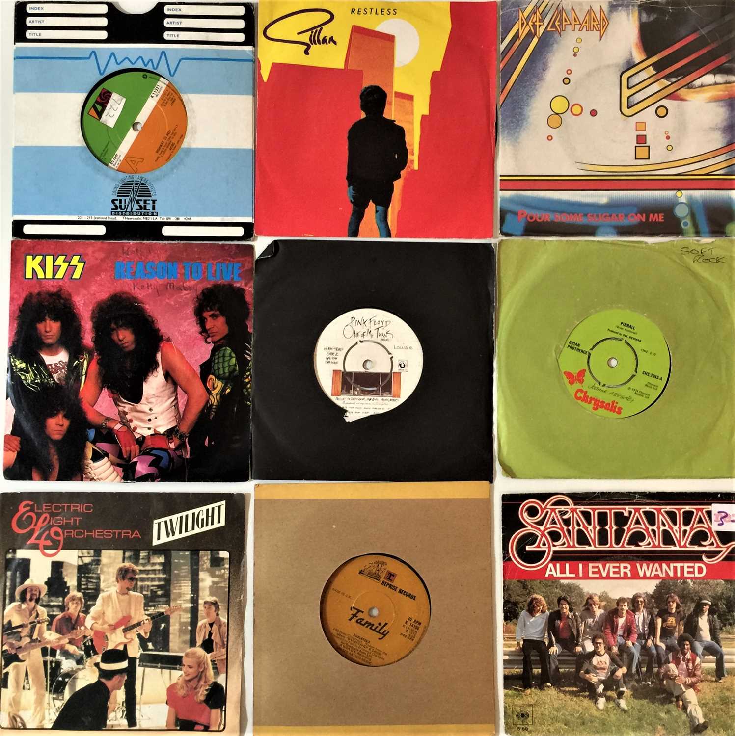 Lot 633 - CLASSIC ROCK - 7" COLLECTION