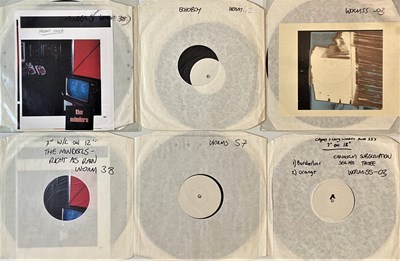 Lot 584 - EARWORM - WHITE LABEL TEST PRESSING LPs/ 12"