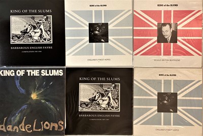 Lot 585 - KING OF THE SLUMS - LPs/ 12"/ 7"