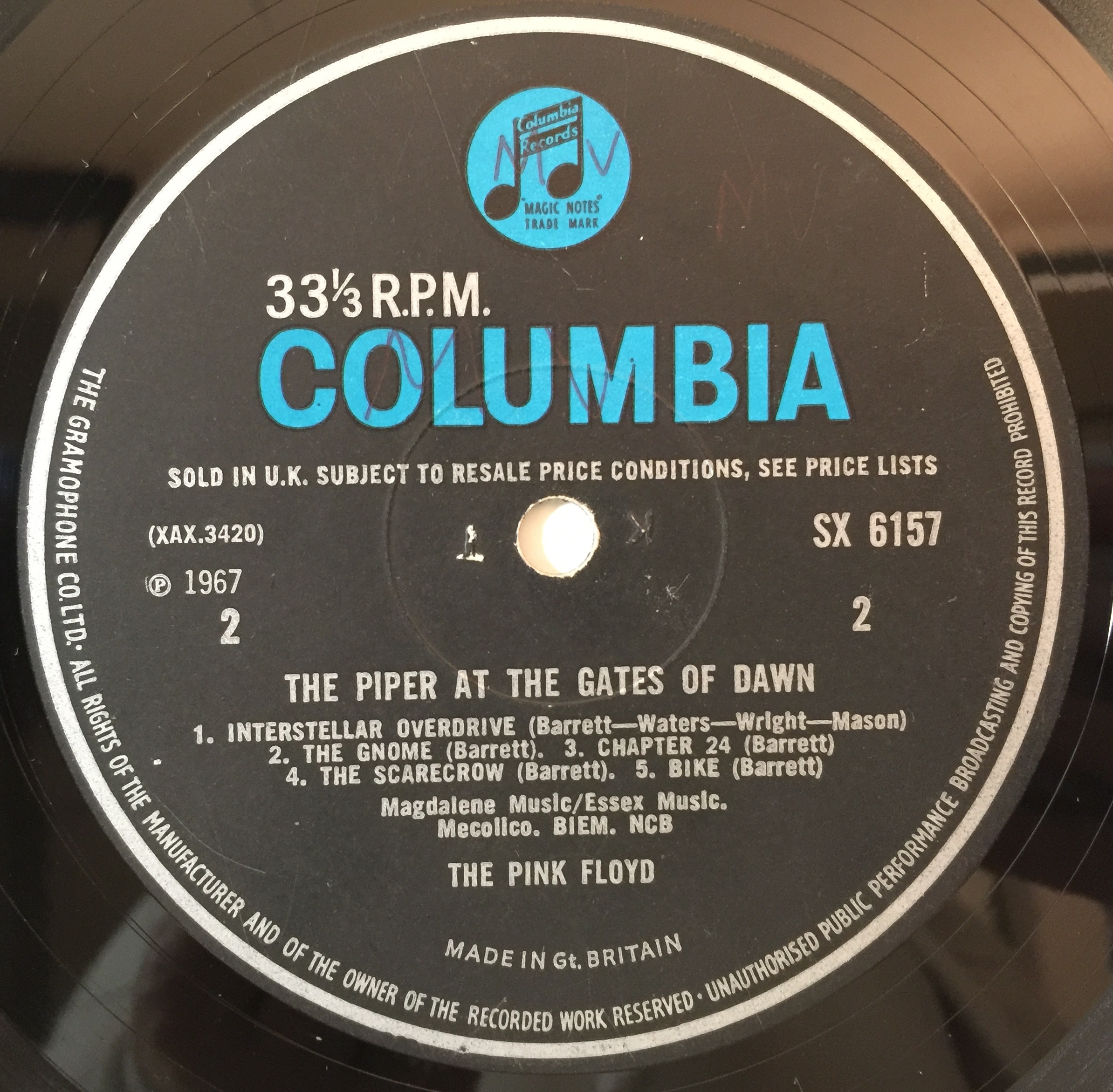 Lot 605 - PINK FLOYD - THE PIPER AT THE GATES OF DAWN