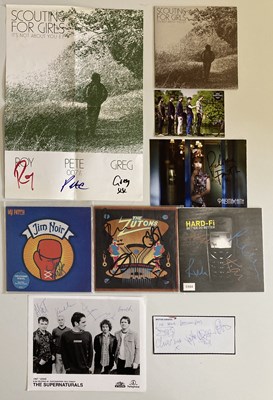 Lot 335 - INDIE ARTISTS SIGNED ITEMS - HARD FI.