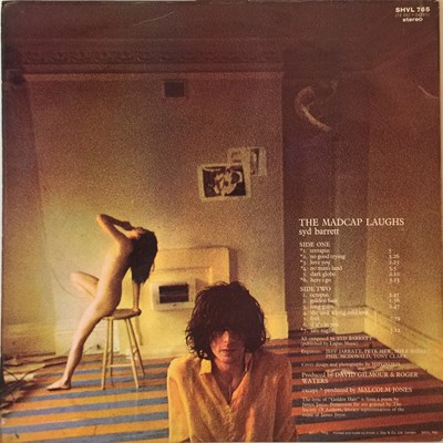 Lot 607 - SYD BARRETT - THE MADCAP LAUGHS LP (1ST UK PRESSING - HARVEST SHVL 765)