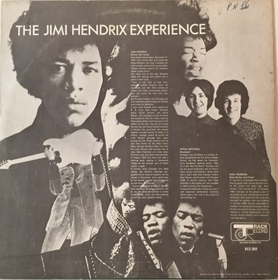 Lot 609 - THE JIMI HENDRIX EXPERIENCE - ARE YOU EXPERIENCED LP (1ST UK PRESSING - TRACK 612001)