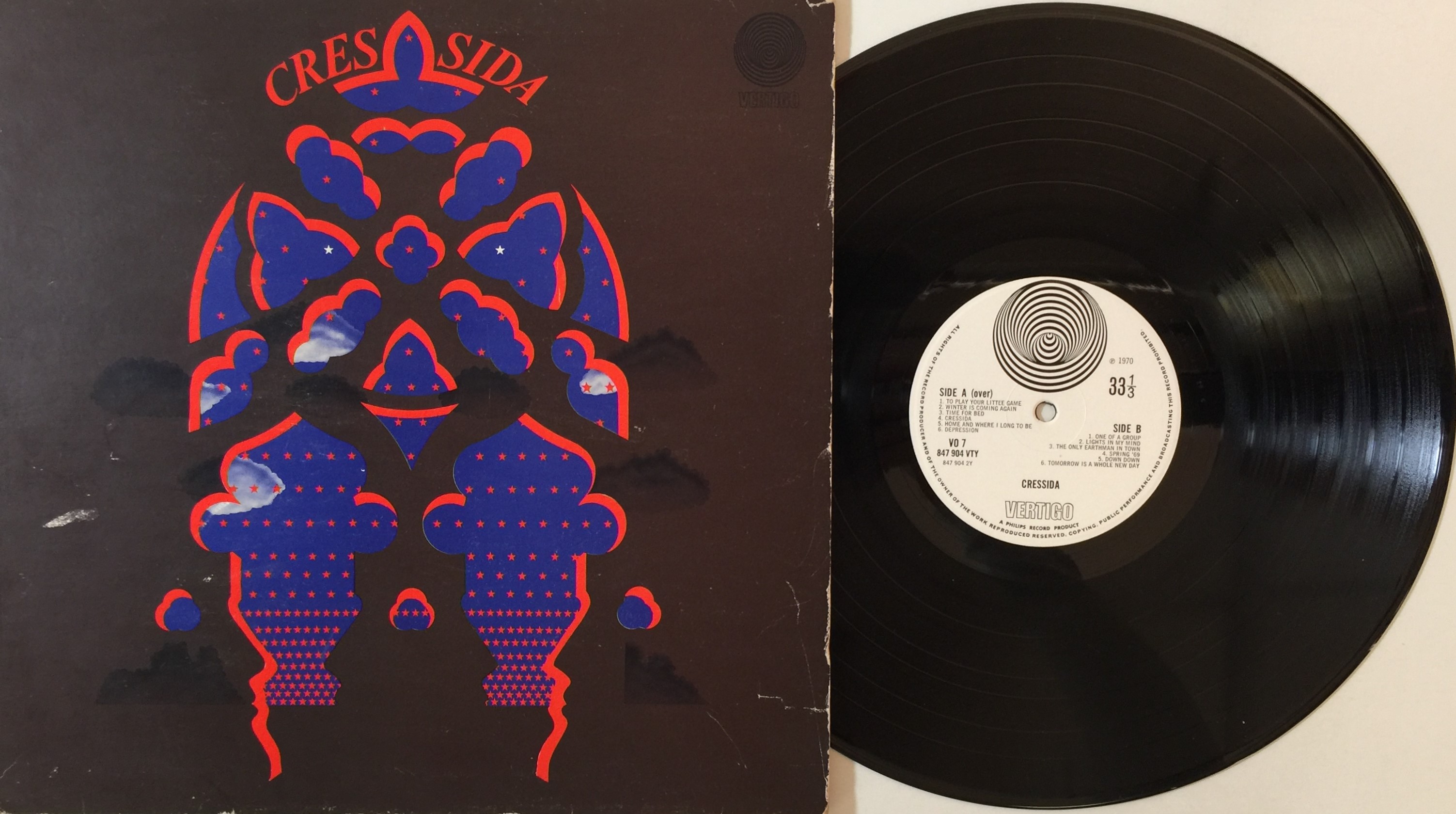 Lot 618 - CRESSIDA - CRESSIDA LP (ORIGINAL UK PRESSING