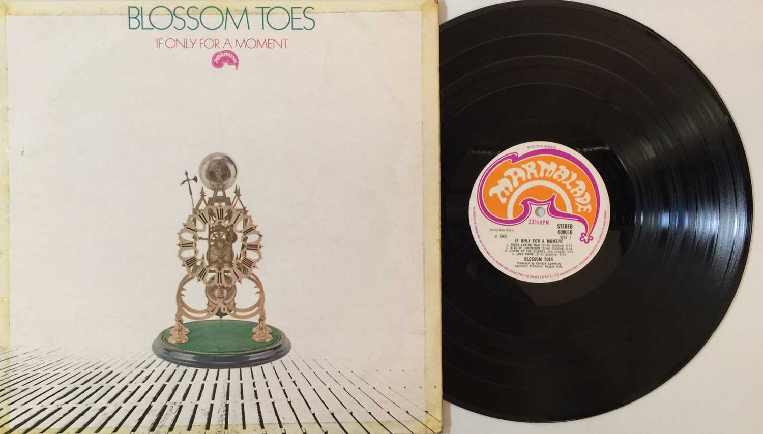 Lot 619 - BLOSSOM TOES - IF ONLY FOR A MOMENT LP (ORIGINAL UK PRESSING - MARMALADE 608010)